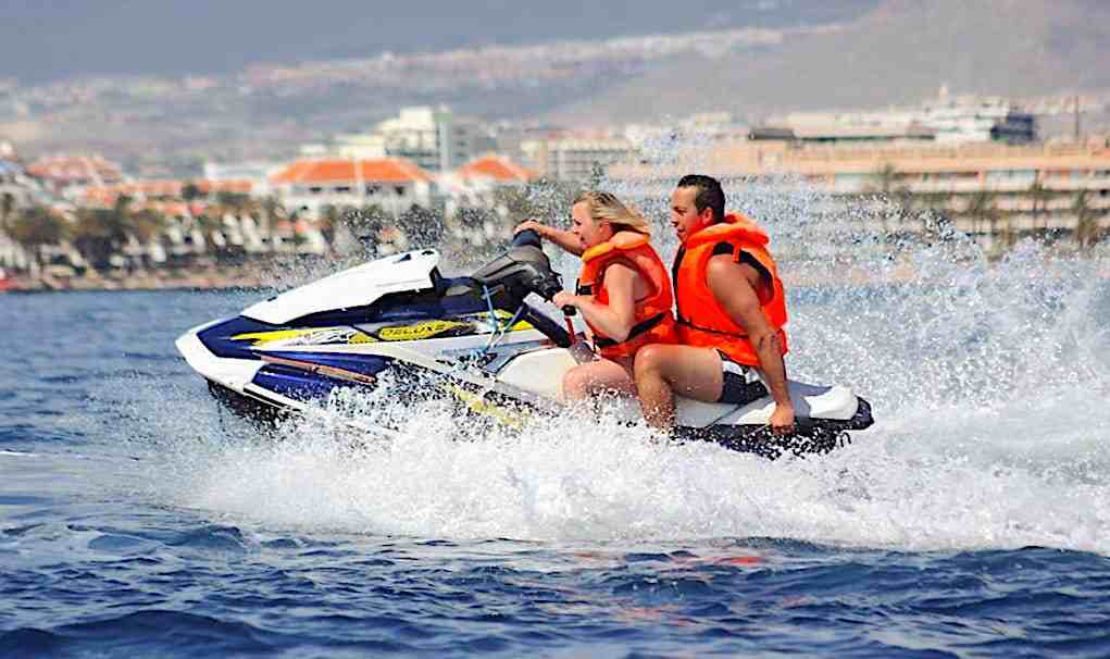 Jet ski safari in Tenerife for one or two people, 2 hours